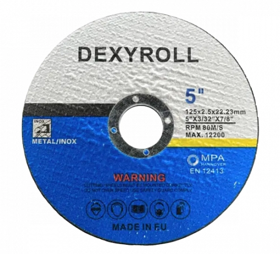 Диск за рязане на метал и инокс ø125мм.png